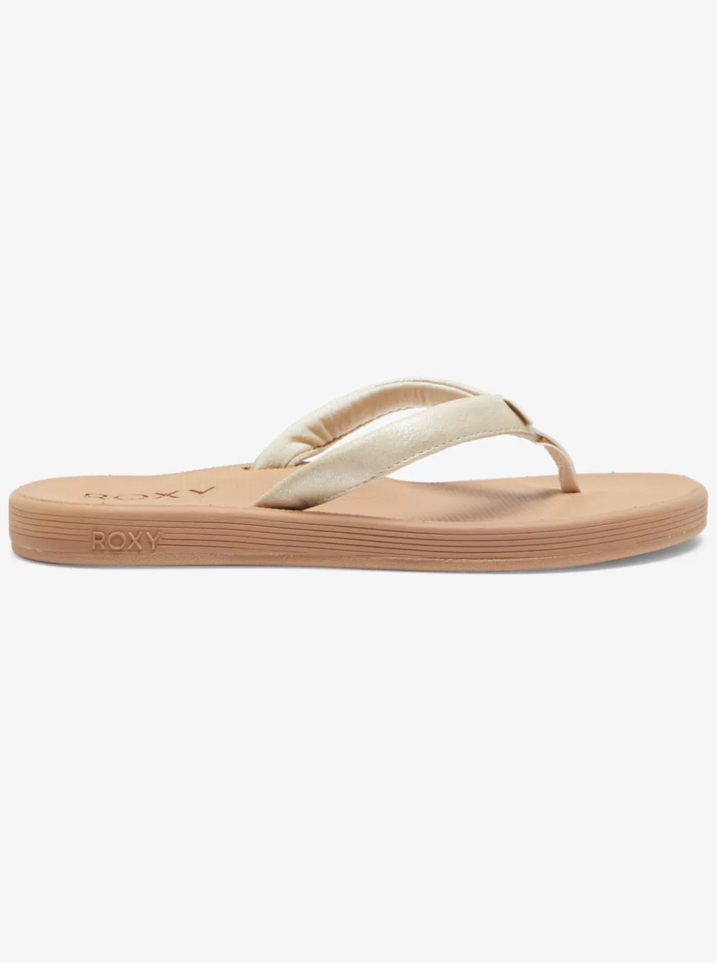 Flip Flops | WOMEN ROXY Solana Sandals Gold