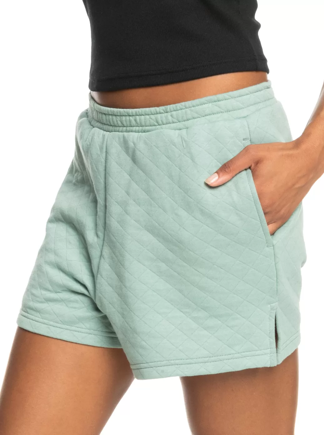 Shorts | WOMEN ROXY Surf Break Elasticated Lounge Shorts Blue Surf