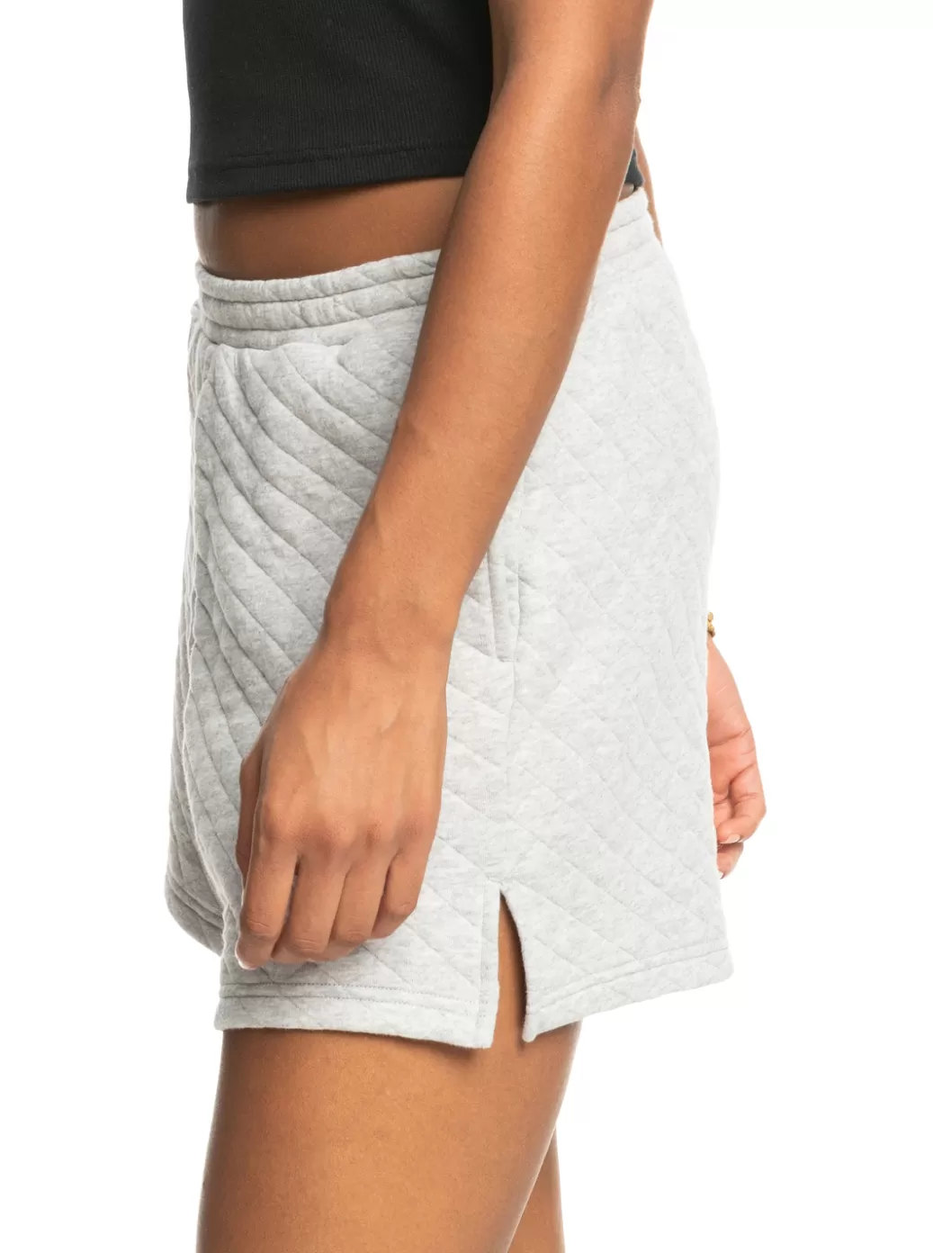 Shorts | WOMEN ROXY Surf Break Elasticated Lounge Shorts Heritage Heather