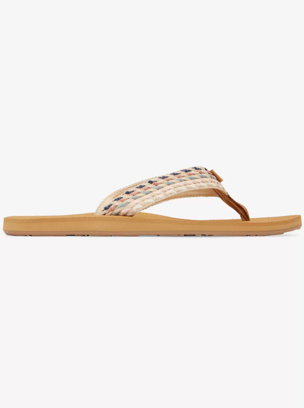 Flip Flops | WOMEN ROXY Tidepool Rope Sandals Fall Leaf Multi