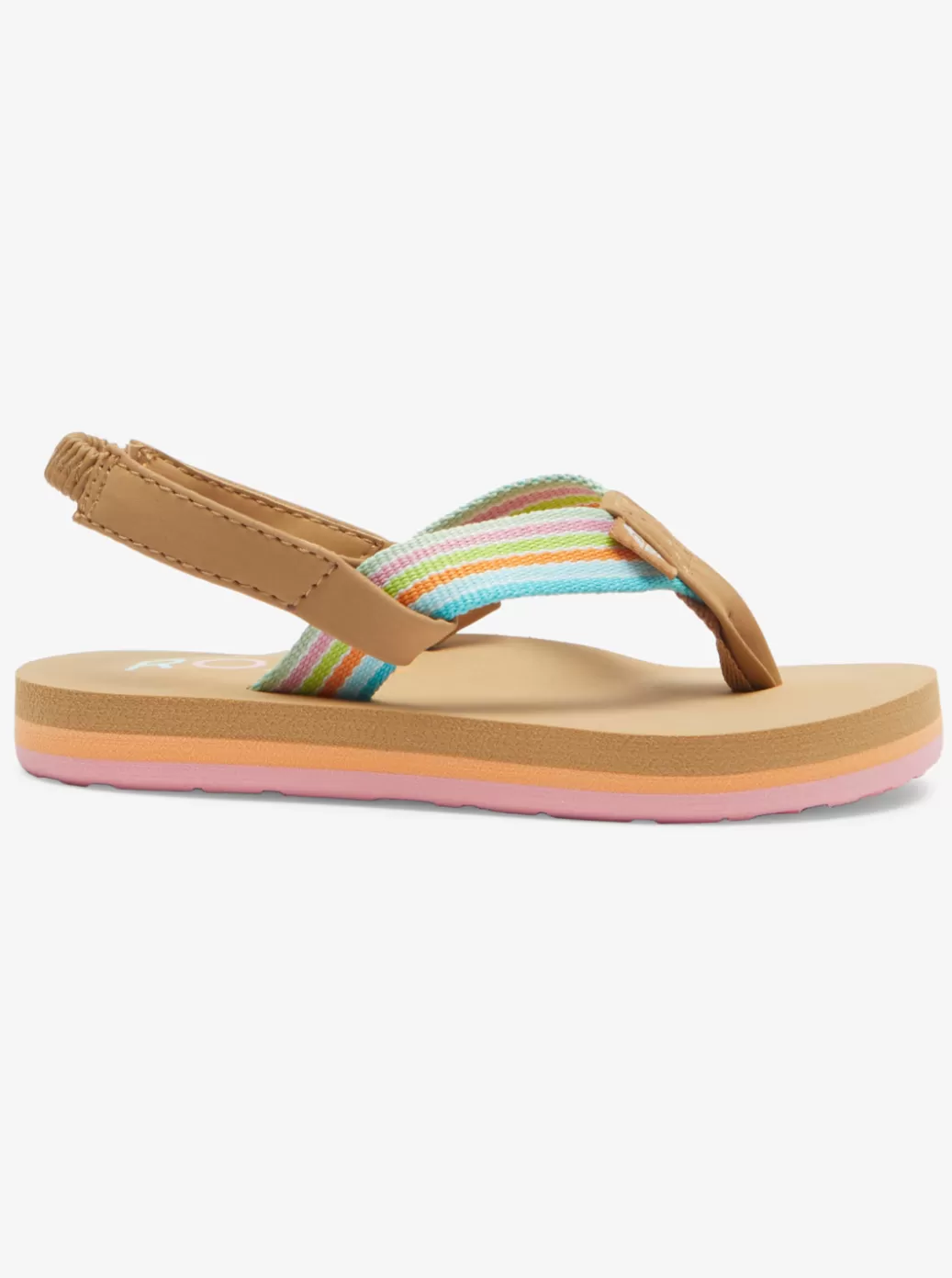 Shoes & Sandals | KIDS ROXY Toddler's Colbee Sandals White/orange/pink