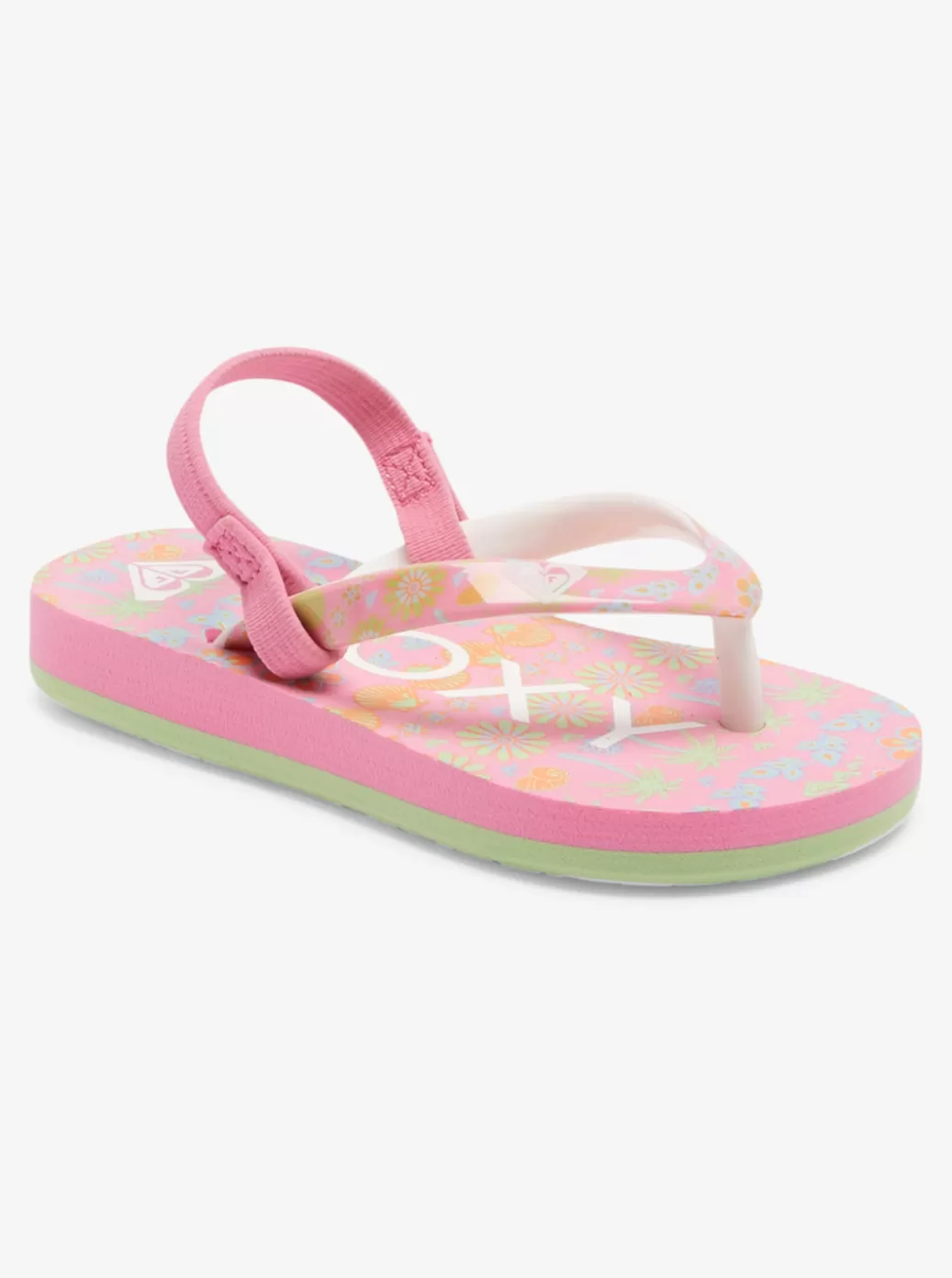 Shoes & Sandals | KIDS ROXY Toddler's Pebbles Sandals Crazy Pink/soft Lime