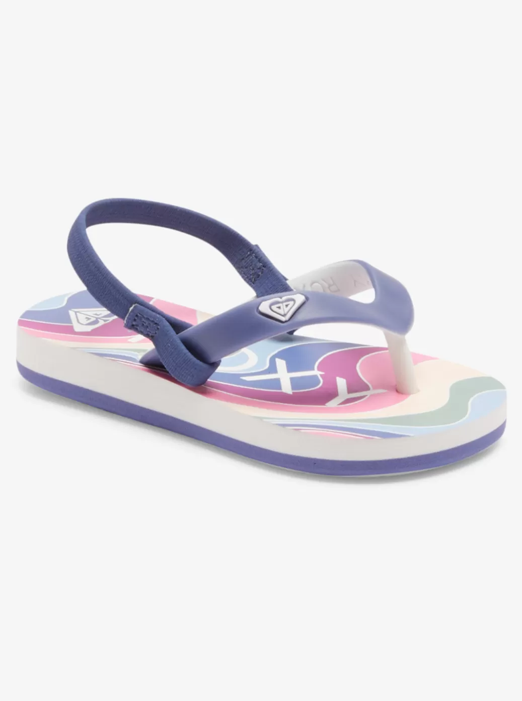 Shoes & Sandals | KIDS ROXY Toddler's Tahiti Flip-Flops Blue Depths