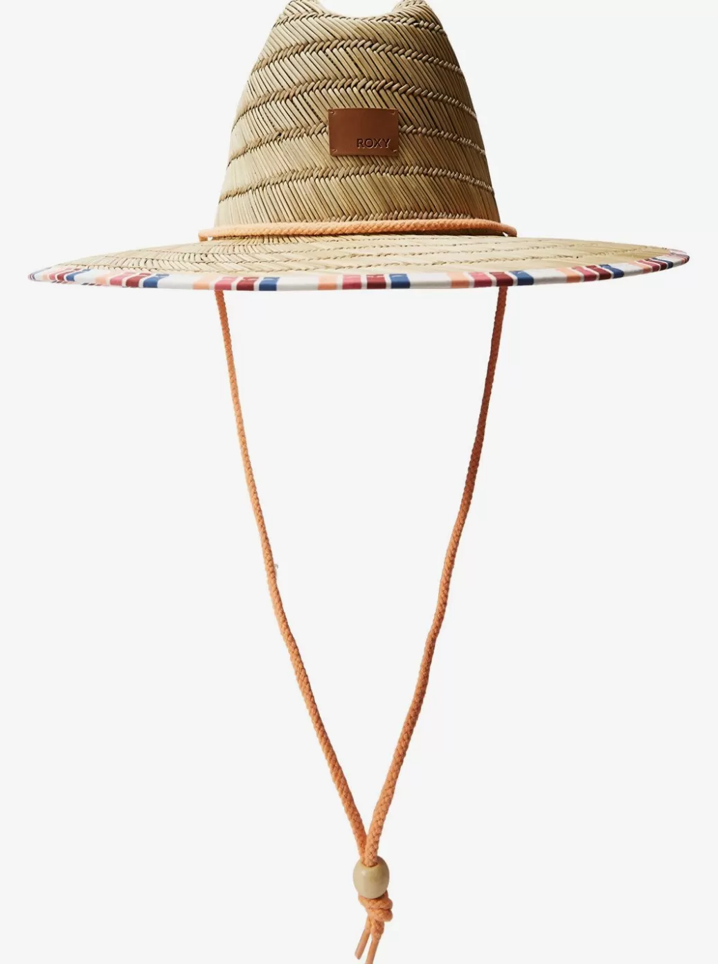 Hats | WOMEN ROXY Tomboy Straw Hat Snow White Confi Stripe