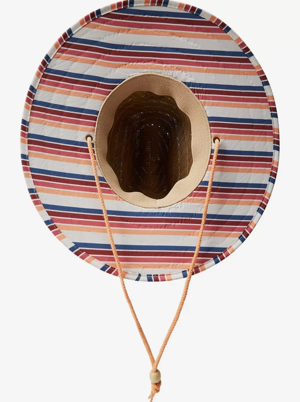 Hats | WOMEN ROXY Tomboy Straw Hat Snow White Confi Stripe