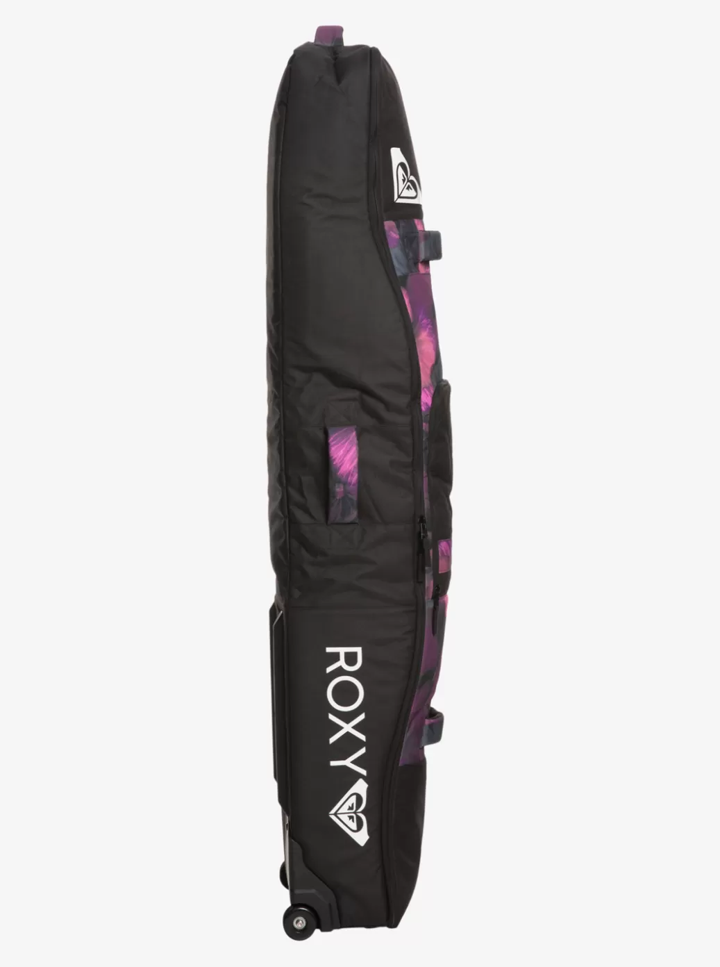 Snow Accessories | WOMEN ROXY Vermont Wheelie 127L Snowboard Travel Bag True Black Pansy Pansy