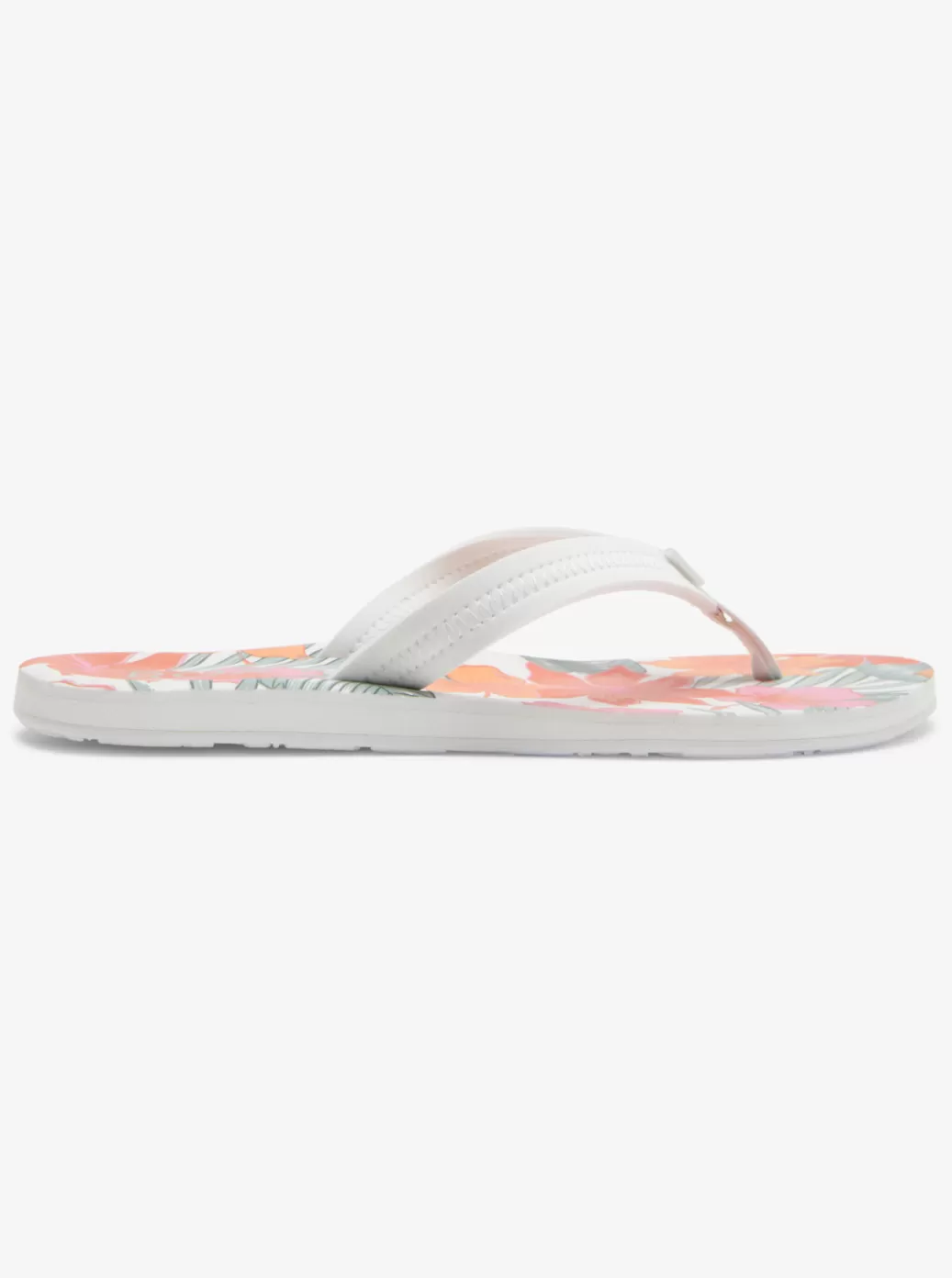 Flip Flops | WOMEN ROXY Vista Loreto Flip-Flops White/orange/pink