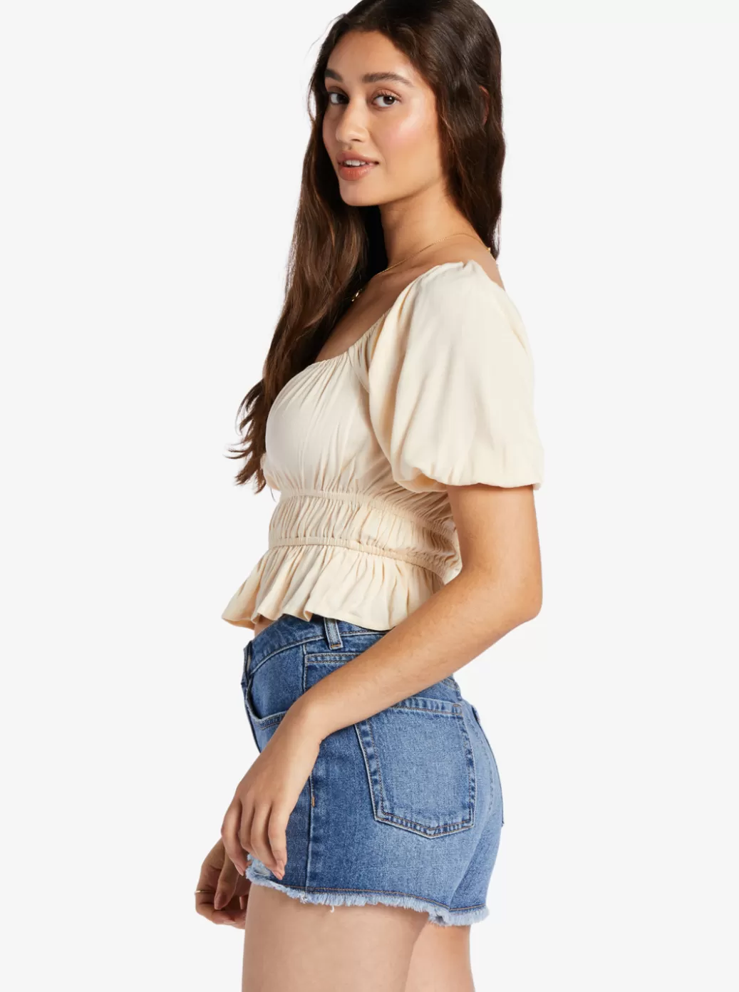Tees & Tanks | Tops | WOMEN ROXY Warm Winds Crop Top Tapioca