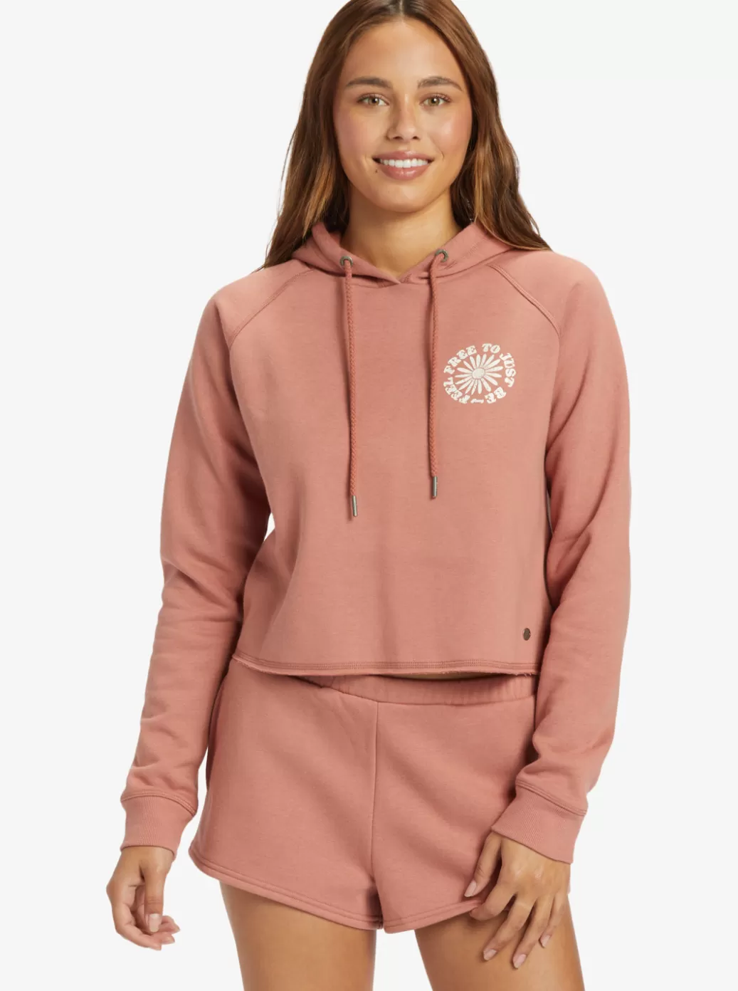Loungewear | Fleece & Hoodies | WOMEN ROXY We Arrived F Pullover Sweatshirt Cedar Wood