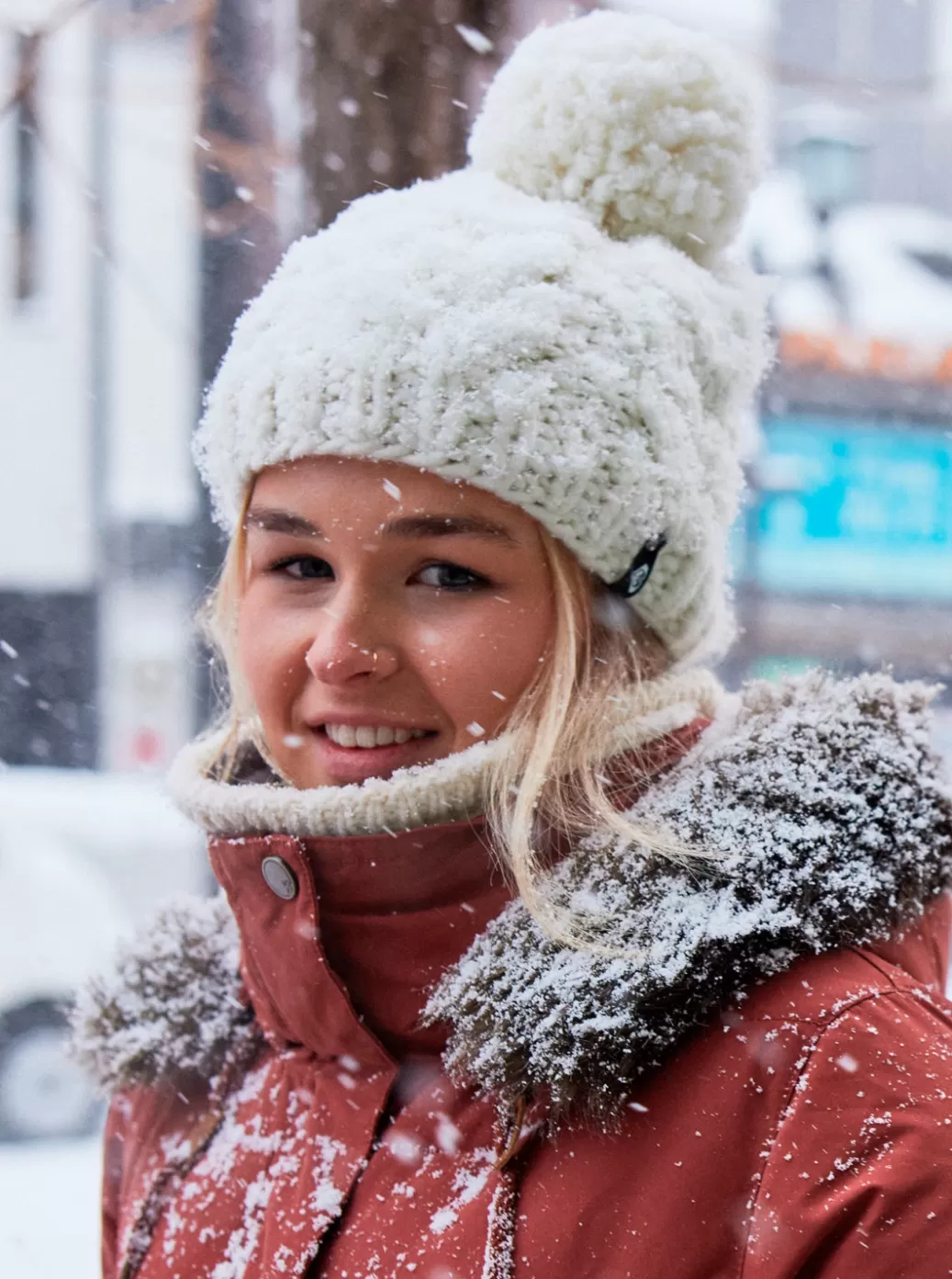 Snow Accessories | WOMEN ROXY Winter Beanie Egret