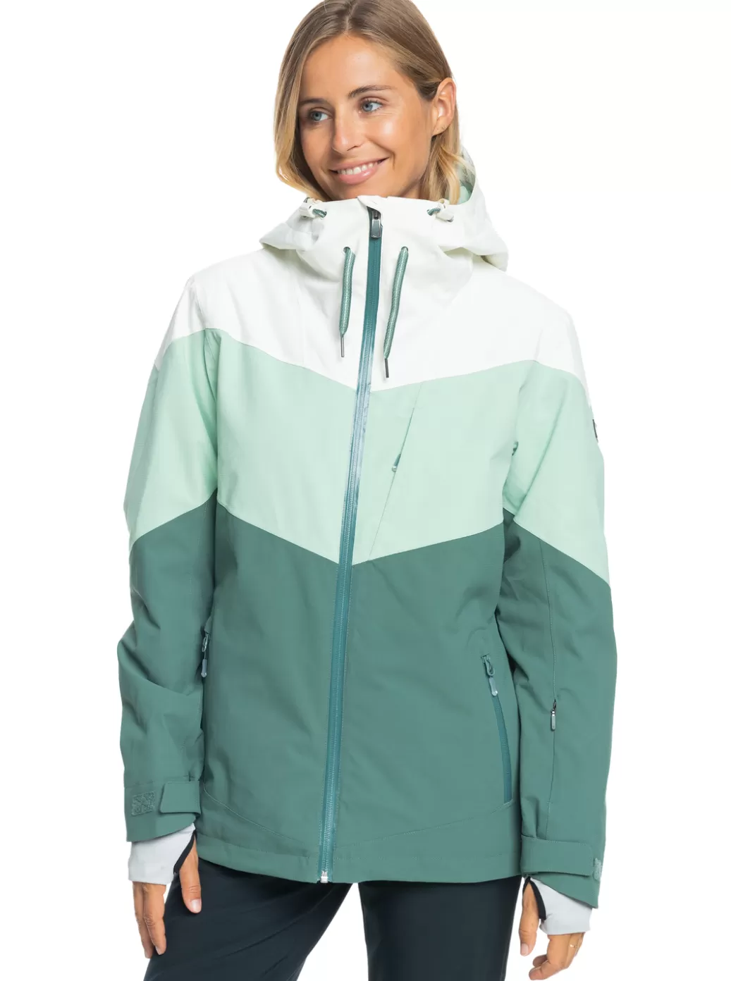 Hydrosmart | Snow Jackets | WOMEN ROXY Winter Haven Technical Snow Jacket Dark Forest