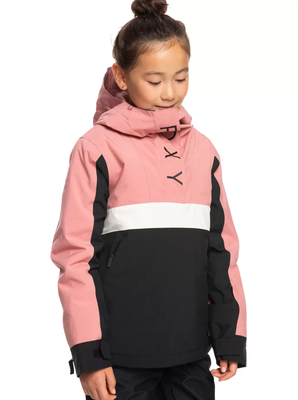 Snow Jackets | Girls Snow | KIDS | WOMEN ROXY Girl's 4-16 Shelter Technical Snow Jacket Dusty Rose